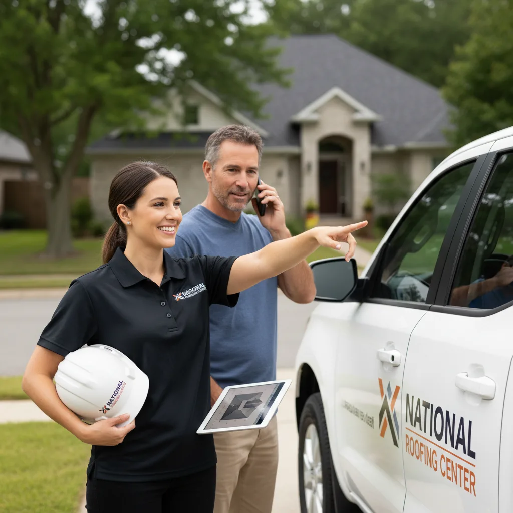 National Roofing Center customer support in Hamel